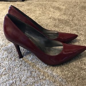 Marc Fisher heels Gorgeous Brick Red Heels